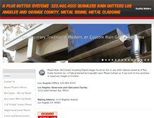 Tablet Screenshot of gutter4u.com